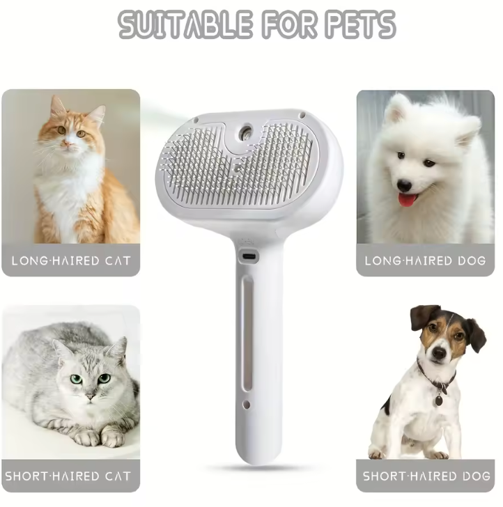 Zuvira™ Steam Grooming Brush