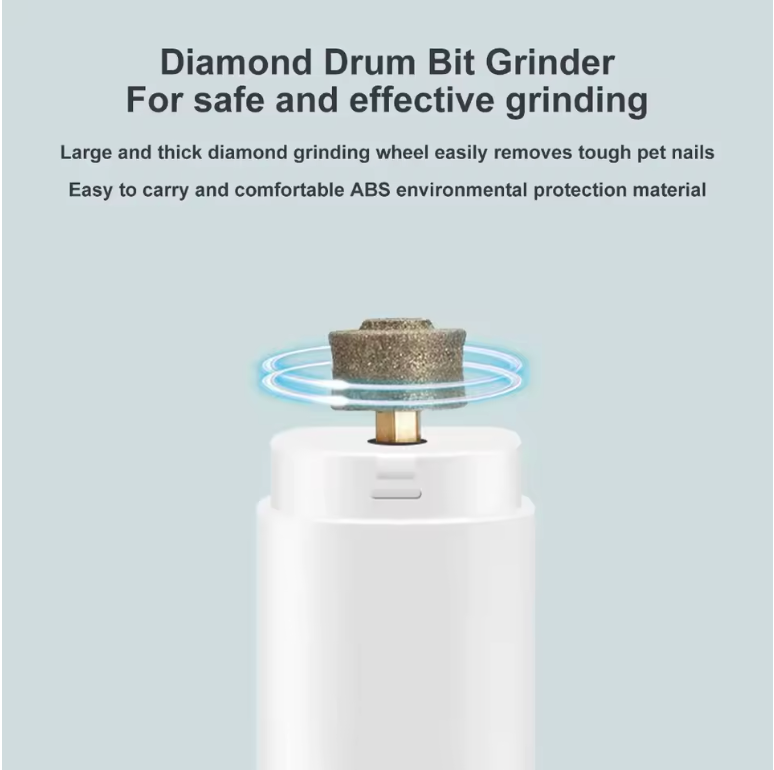 🐾 Zuvira™ Quiet Pet Nail Grinder