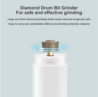 🐾 Zuvira™ Quiet Pet Nail Grinder