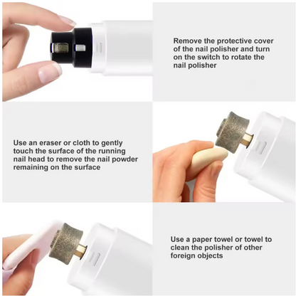 🐾 Zuvira™ Quiet Pet Nail Grinder